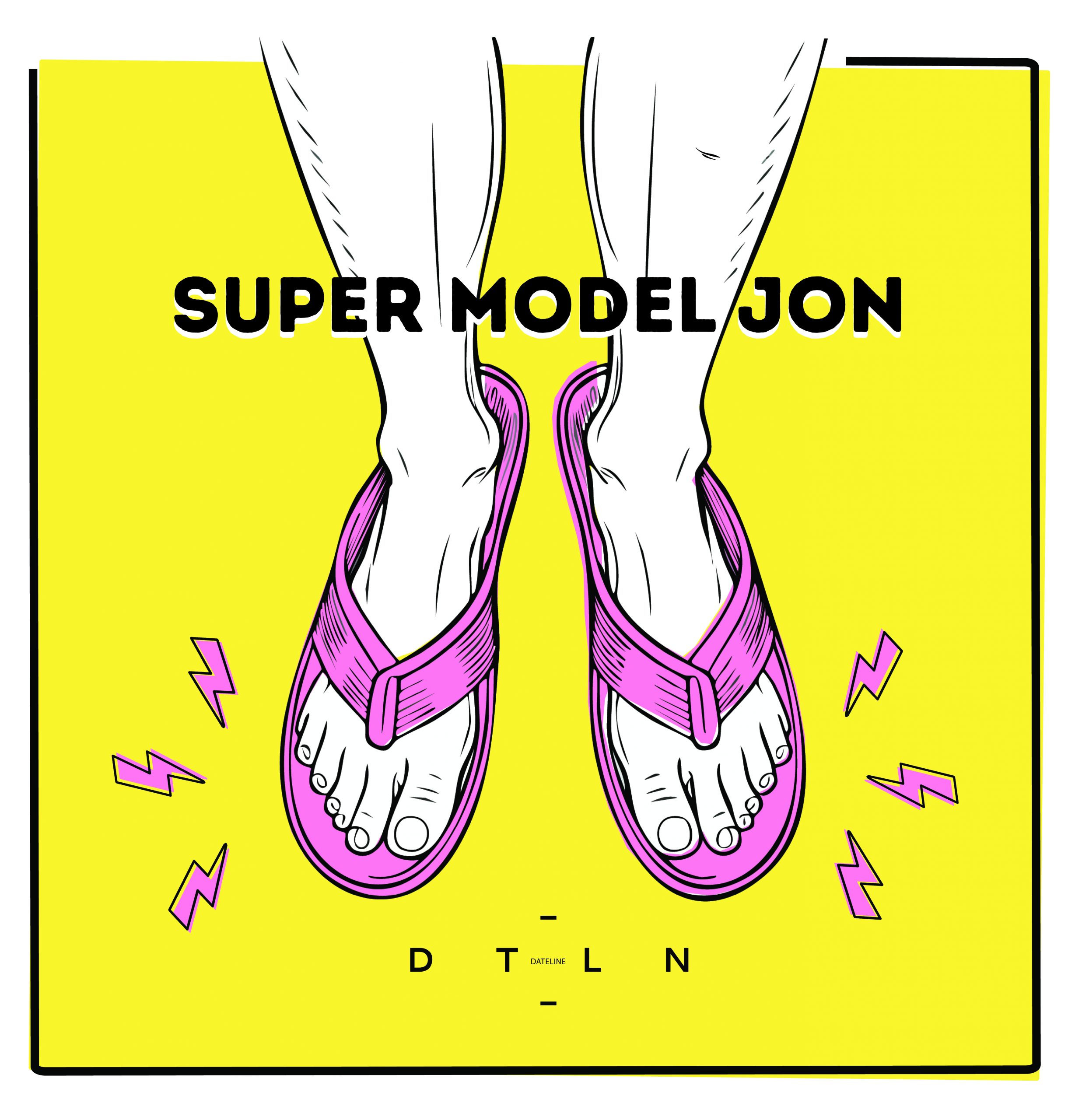 Record cover super model jon